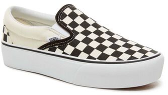 Classic Slip-On Platform Checkerboard sneakers