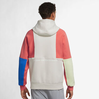 Air Brushed-Back Fleece hoodie