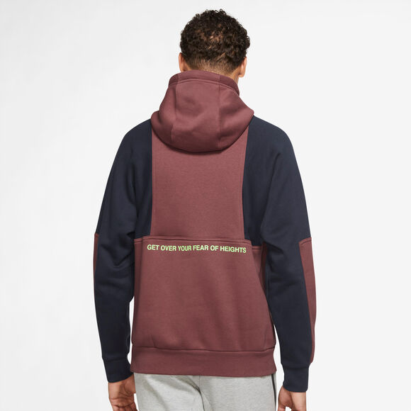 Air Brushed-Back Fleece hoodie